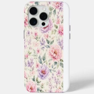 Coque Case-Mate iPhone Pivoine Florale Aquarelle Douce