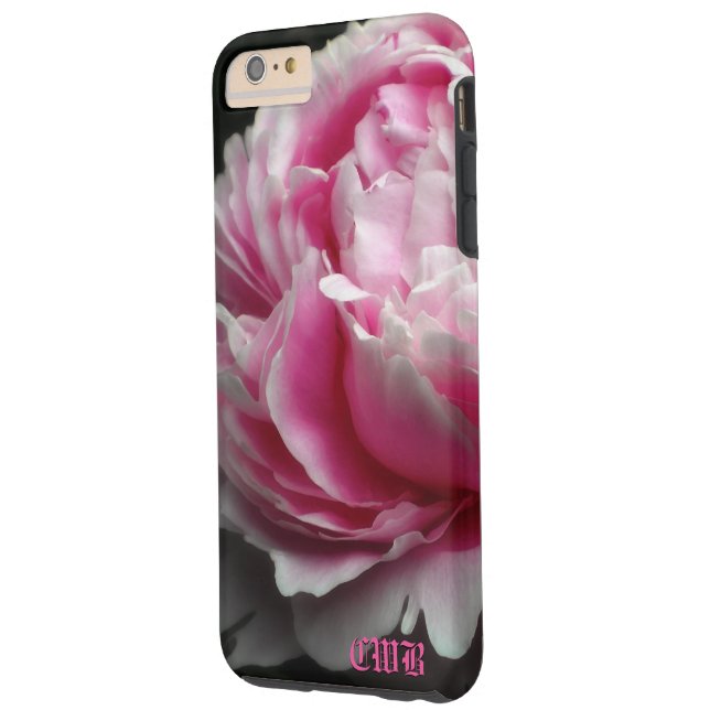 Coques Case-Mate iPhone Pivoine molle 6/6s floral élégant (Dos/Gauche)