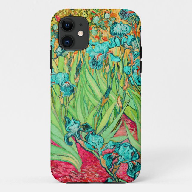 Coques Case-Mate iPhone PixDezines van gogh iris/st. rémy (Dos)