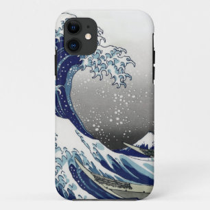 Coque iPhone 11 PixDezines Vintage, Grande Vague, Hokusai 葛飾北斎の神奈川