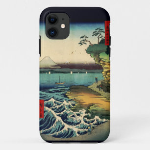 Etui iPhone Case-Mate PixDezines Vintage, Mt. Fuji 房州保田ノ海岸