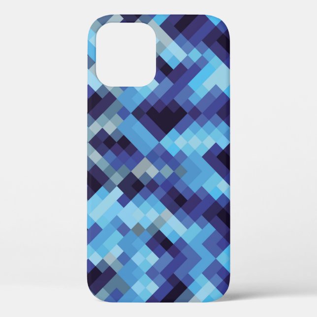 Coques Case-Mate iPhone  pixel arrière - plan motif de pixel abstrait, abs (Verso)