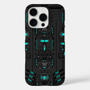 Coque iPhone 16 Pro PixelArt TechGear rétro-futuriste