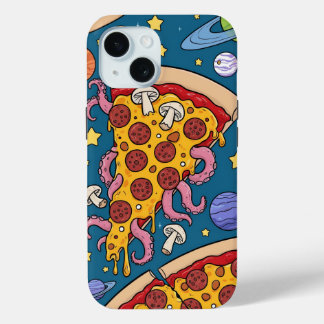 Coque Case-Mate iPhone Pizza Cosmique Slice : aventure spatiale ironique