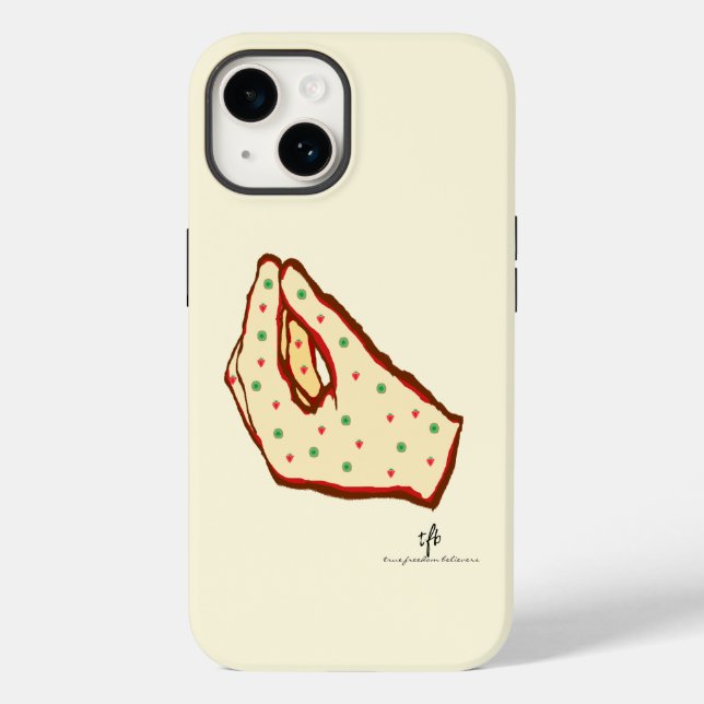 Coques Case-Mate iPhone Pizza de la fraise et du kiwi (Verso)