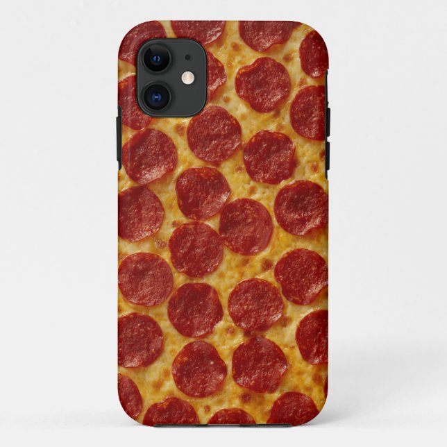 Coques Case-Mate iPhone Pizza de pepperoni (Dos)