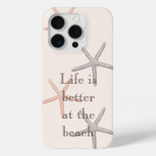 Coque Case-Mate iPhone Plage Blue Peach Starfish