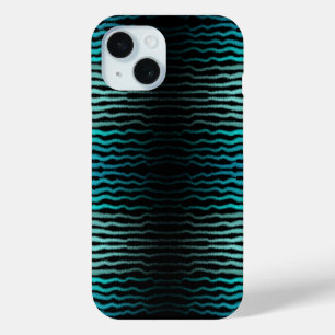 Coque Case-Mate iPhone Plage côtière Salé Vagues Turquoise Art Abstrait