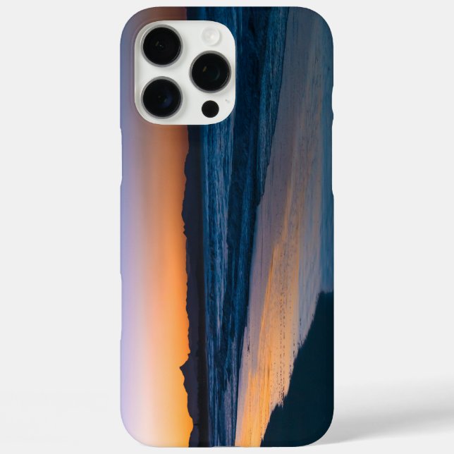 Coques Case-Mate iPhone Plage de Belongil juste après le coucher du soleil (Verso)