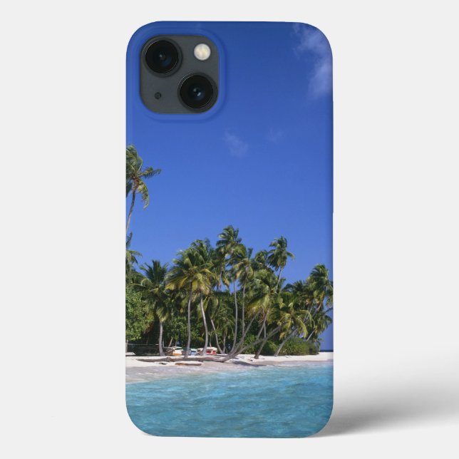 Coques Case-Mate iPhone Plage de palmiers, Maldives (Verso)