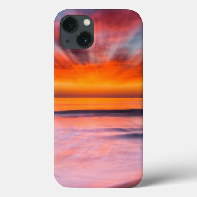 Coques Case-Mate iPhone Plage de Sunset Tamarack| Carlsbad, CA (Verso)