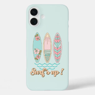 Coque Pour iPhone 16 Plus Plage de surf