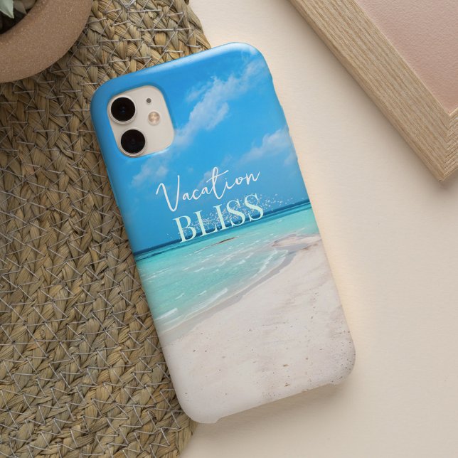 Coques Case-Mate iPhone Plage détente vacances Bliss été Océan (Relaxing Beach Vacation Bliss Summer Ocean Case-Mate iPhone Case)