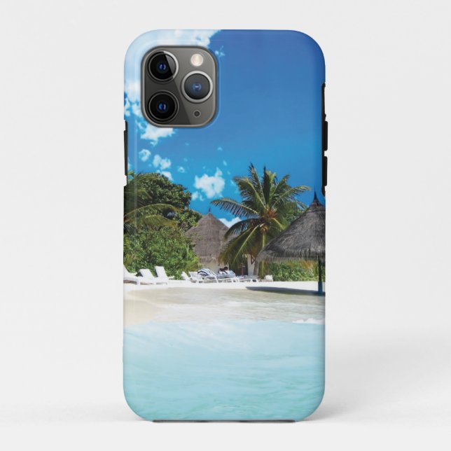 Coques Case-Mate iPhone Plage exotique (Dos)