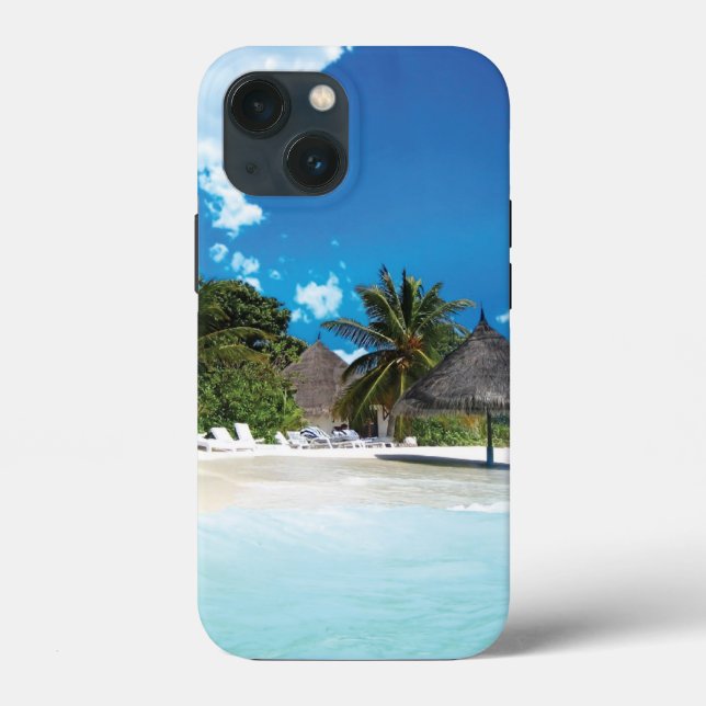 Coques Case-Mate iPhone Plage exotique (Verso)