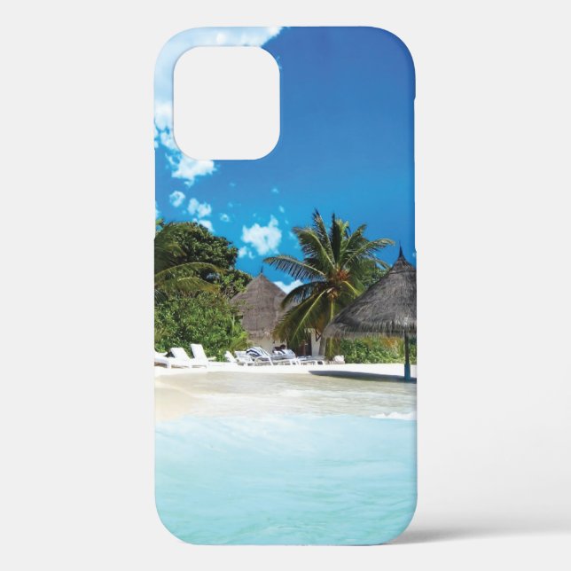 Coques Case-Mate iPhone Plage exotique (Verso)