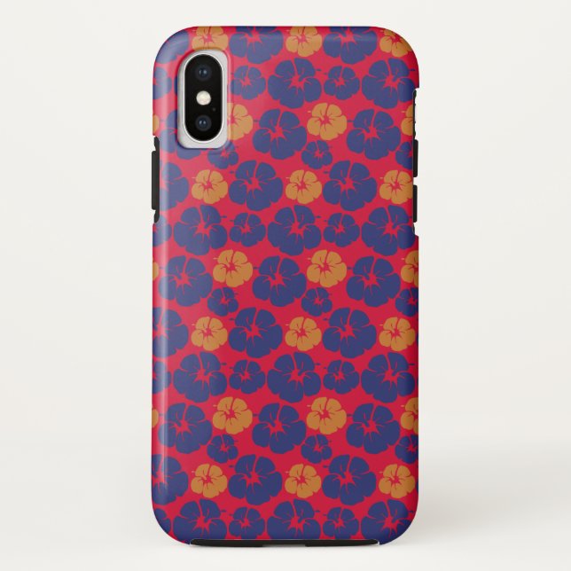 Coques Case-Mate iPhone Plage Hibiscus Tropical Floral (Dos)