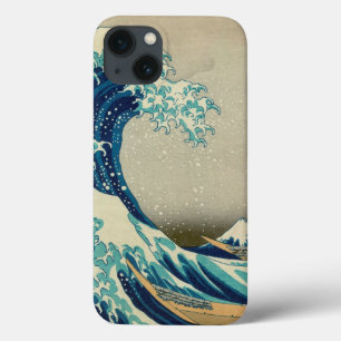 iPhone 13 Case Plage Océan Eau Mer Art Grande_Vague_de_Kanagawa