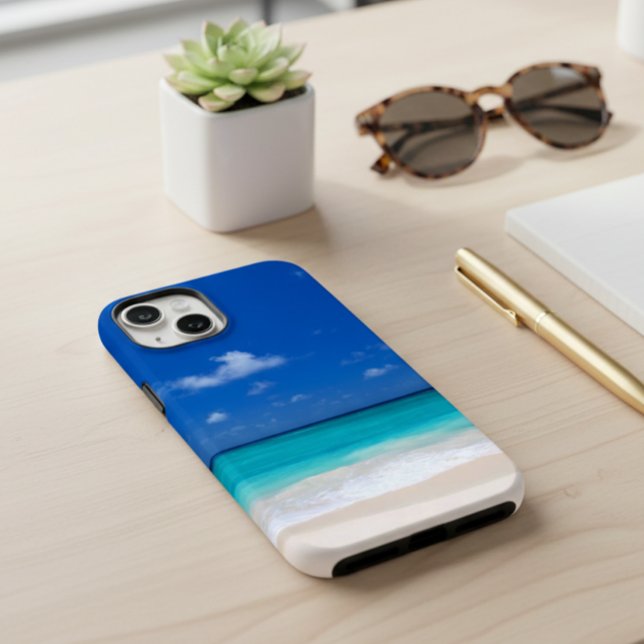 Coques Case-Mate iPhone Plage Sable Surf Océan Mer Nautique (Créateur téléchargé)