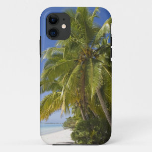 Coque Case-Mate Pour iPhone Plage sur l'île One Foot, Aitutaki, Îles Cook