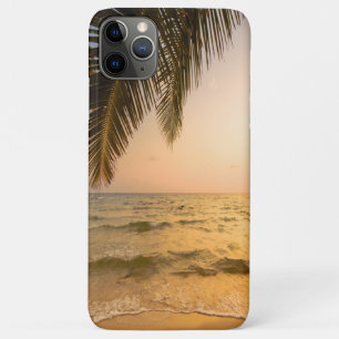 Case-Mate iPhone Case Plage tropicale adorable, coucher de soleil avec v