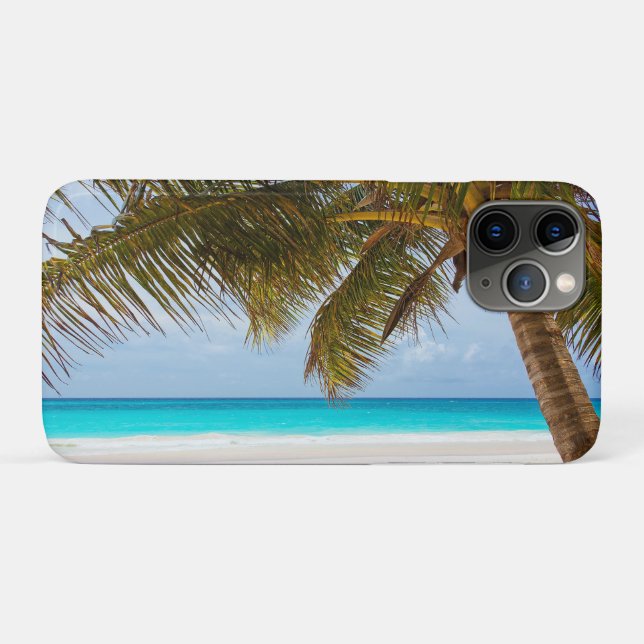 Coques Case-Mate iPhone Plage tropicale agréable (Dos (Horizontal))
