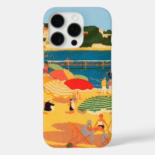 Coque iPhone 16 Pro Plage Vintage de la Côte d'Azur