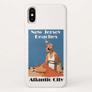 Coque iPhone X Plages du New Jersey ~ Atlantic City