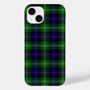 Coque Case-Mate iPhone plaid bleu vert de tartan du sud