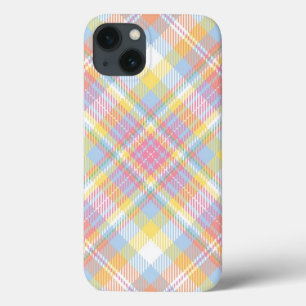 Etui iPhone Case-Mate Plaid en pastel de rayure