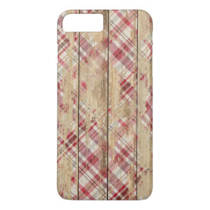 Coque Case-Mate Pour iPhone Plaid et bois