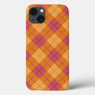 Case-Mate iPhone Case Plaid polarisé dans l'orange et le rose