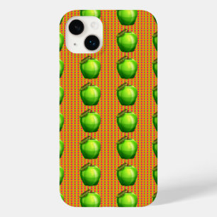 Coque Pour iPhone 14 Plus Plaid Pommes