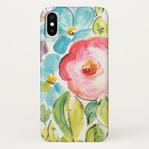 Coque iPhone X Plaisir II de fleur
