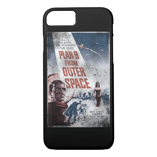 Coques Case-Mate iPhone PLAN 9 À PARTIR DE L'EXTÉRIEUR Poster vidéo Film V (Dos)