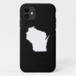Coque iPhone 11 Plan de l'État du Wisconsin