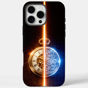 Coque iPhone 16 Pro Max Plan d'un Montre Antique