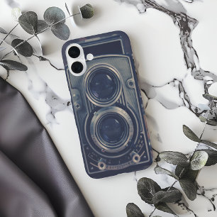 Coque Pour iPhone 16 Plus Plan rapproché vintage d'appareil-photo des années