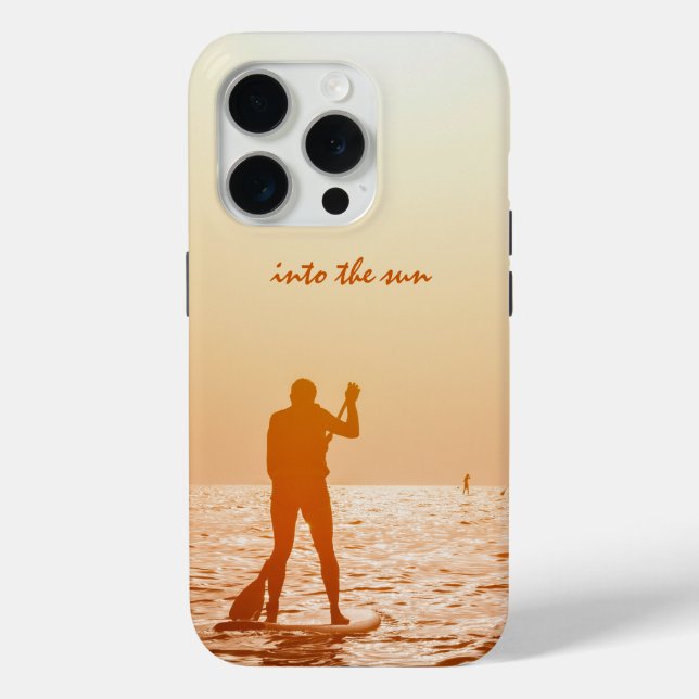 Coques Case-Mate iPhone Planche de Stand Up Paddle en mer calme (Verso)