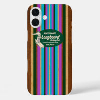 Planche de surf de pipeline Hawaiian Stripes viole