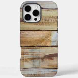 Coque iPhone 16 Pro Max Planches de bois patiné vintage