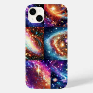 Coque Case-Mate iPhone Planète cosmique violet Galaxie Paysage spatial