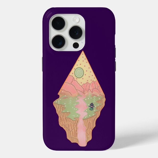 Coques Case-Mate iPhone Planète natale du monstre de Flatwoods | Folklore  (Verso)