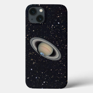 iPhone 13 Coque Planète Saturne Ciel Étoilé