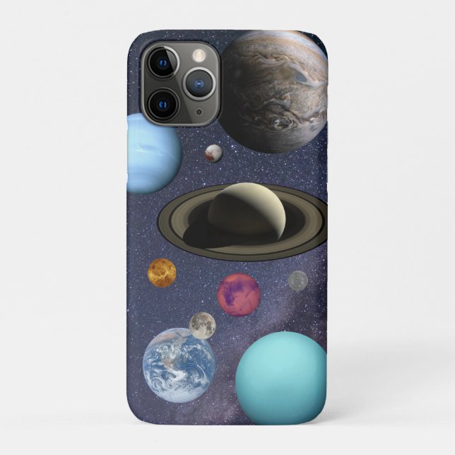Coques Case-Mate iPhone Planètes du système solaire (Dos)