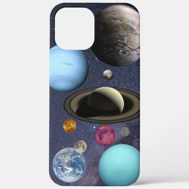 Coques Case-Mate iPhone Planètes du système solaire (Verso)