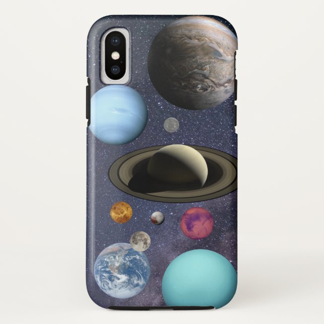 Coques Case-Mate iPhone Planètes du système solaire (Dos)