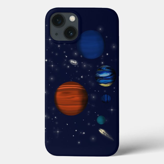 Coques Case-Mate iPhone Planètes et galaxies dans l'espace (Verso)