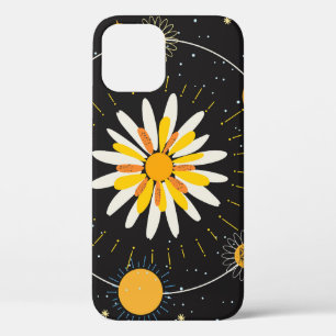 Case-Mate iPhone Case Planètes Sun Moon : Art Floral Graphique