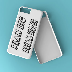 Coque Pour iPhone 16 Planifiez un grand rêve encore plus grand Citation